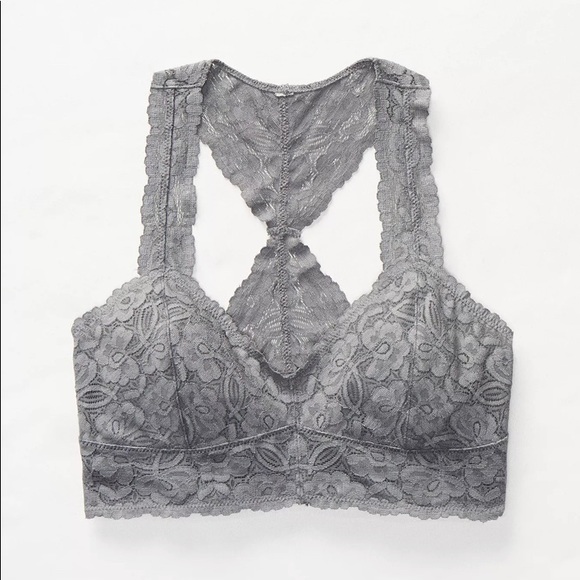 FREE PEOPLE Galloon Lace Racerback Bralette - Picture 2 of 8
